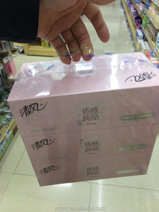 Asa de cinta para <span class=keywords><strong>la</strong></span> servilleta cajas vendidas en el supermercado - Product Image 4