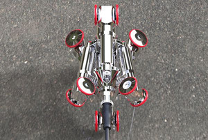 Su geçirmez duvar tüpü tırmanma kamera Robot boru hattı drenaj muayene sistemi ile 7 "LCD monitör - Product Image 6