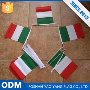 Boutique en ligne Chine Qualité Supérieure Personnalisé En Gros Italie Drapeaux <span class=keywords><strong>Étamine</strong></span> - Product Image 1