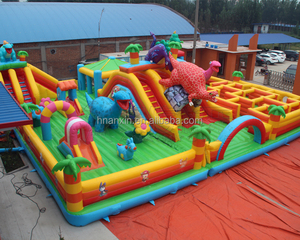 Château gonflable de luxe en forme de labyrinthe <span class=keywords><strong>avec</strong></span> <span class=keywords><strong>petit</strong></span> <span class=keywords><strong>toboggan</strong></span> pour enfants, tente de jeu gonflable <span class=keywords><strong>avec</strong></span> porte cintrée - Product Image 3