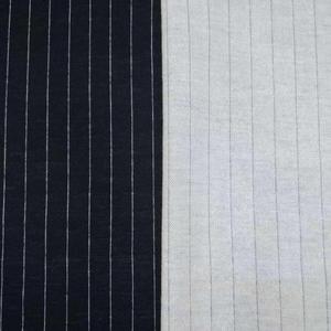 Hot Style Best Price Vertical Stripe Wool Polyester Cotton Blended Knit Fabric for Coat Suit Pants