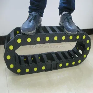 מסלול כבד נושאת עומס כבד עבור רעש שרשרת גרירה ללא ספק עבור נושאת כבל עם רכיב ליבת מנוע - Product Image 5