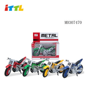 ITTL hợp kim kim loại kéo trở lại điện xe máy nhỏ đồ chơi - Product Image 2