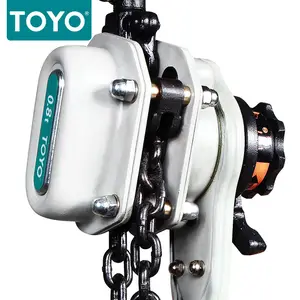 Toyo Ketting Ratel Hendel Blok 3 Ton 6ton Hoist Pull Lift Handmatige Kettingtakel