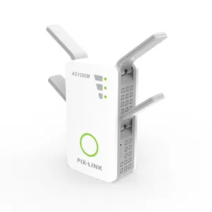 Amplificateur de signal wi-fi sans fil, 1200Mbps, couverture réseau longue portée, extension de réseau, amplificateur sans fil