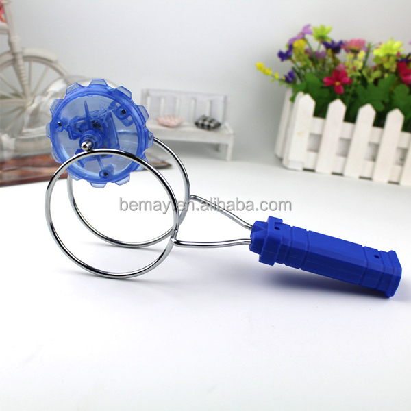 Bemay игрушка Магнитная вспышка спиннинг Верхнее колесо мигающий спиннинг Топ