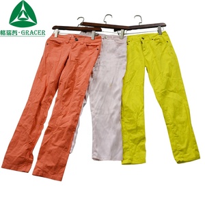 De las mujeres de <span class=keywords><strong>moda</strong></span> Pantalones ropa pacas de ropa de segunda mano ropa de Canadá - Product Image 6