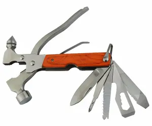 Xách Tay Thép Không Gỉ Multitool Đa Năng Công Cụ Đa Chức Năng Dao Với Búa Plier Tự Động Cứu Hộ Thảm Họa Thoát Lif