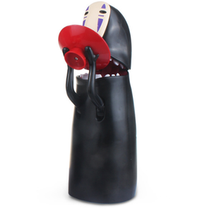 กระปุกออมสินผู้ชายไม่ต้องเผชิญ,กระปุกออมสินอะนิเมะของขวัญรูปแกะสลักรูปทรงดนตรี <span class=keywords><strong>Kaonashi</strong></span> เคลื่อนย้ายได้อัตโนมัติ - Product Image 1