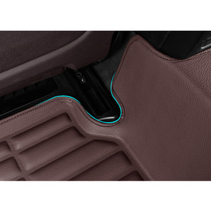 2024 nóng bán sang trọng tùy chỉnh thảm sàn xe 5D cho xe 5 chỗ ngồi không thấm nước và không trượt da PVC - Product Image 5