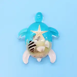 Custom Souvenirs Wholesale 2022 Fashion Hot-selling Marine Crafts Glow In The Night Turtle Magnet