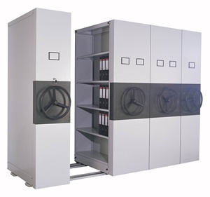 رفوف متحركة كبيرة للأرشفة من الفولاذ، خزانة ملفات معدنية متنقلة SFS-W-556 - Product Image 3