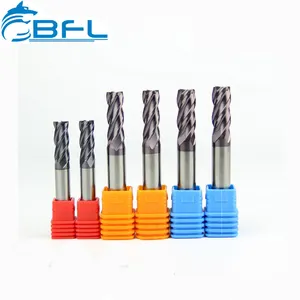 BFL Hot Sale Tungsten Carbide Tool 4 Flute Square End Mills