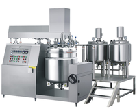 Usine vente machine de mélangeur émulsifiant sous vide, mélangeur de peinture automatique, prix de machine de fabrication de savon liquide