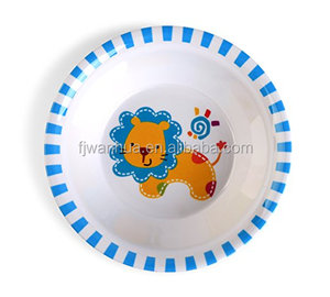 Services de table en mélamine 5 pièces pour enfants, service de table pour bébé, impression personnalisée, assiettes en mélamine - Product Image 4