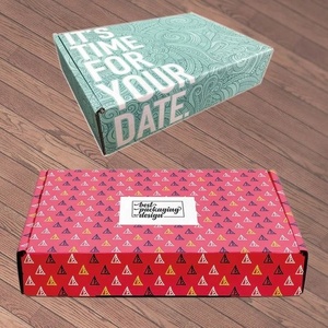 De calidad superior de estampado en caliente eco amigable de lujo plegable de papel personalizado <span class=keywords><strong>caja</strong></span> de correo logotipo personalizado <span class=keywords><strong>caja</strong></span> de envío <span class=keywords><strong>caja</strong></span> de cartón corrugado - Product Image 6