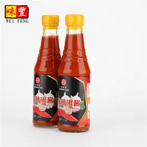 Chinese Chili Sauce Chinese Food Condiments Garlic Chili Sauce With BRC/HACCP/HALAL