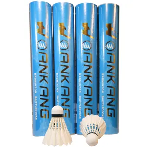 Badminton Shuttlecocks Goose Feather Shuttlecocks Stable & Durable Sports Training Badminton Balls for Indoor Outdoor Game