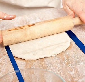 Fabrication de bandes d'épaisseur de pâte en silicone Rouleaux <span class=keywords><strong>à</strong></span> <span class=keywords><strong>pâtisserie</strong></span> et planches <span class=keywords><strong>à</strong></span> <span class=keywords><strong>pâtisserie</strong></span> sentiers de rouleaux <span class=keywords><strong>à</strong></span> <span class=keywords><strong>pâtisserie</strong></span> en silicone - Product Image 1