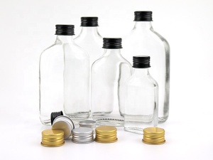 Garrafa de Vidro com Tampa de Alumínio para Bebidas Alcoólicas 500mL Whisky <span class=keywords><strong>Vodka</strong></span> Suco Licor - Product Image 2