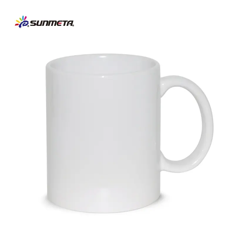 SUNMETA Cheap 11oz White sublimation Ceramic Mugs For Sublimation