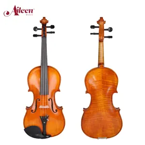 Professional solid spruce Handmade antique style Advanced violin(VH400VA)