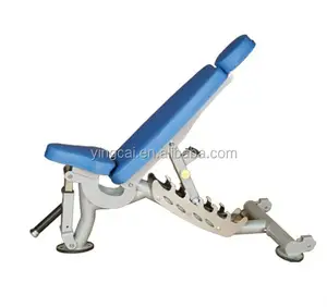 GENIUSES super flat incline bench dimensions Fitness Equipment ce iso9001 sgs gns 8221 incline bench sit up bench