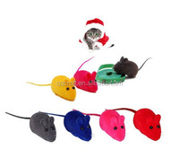 Jouet interactif pour chat en plumes avec télécommande attraper la souris de dessin animé grattant la boîte à chat fournitures pour animaux de compagnie pour chats chiens en bois