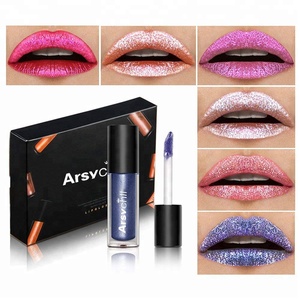 OEM Wholesale <strong>Organic</strong> Raw Materials Makeup Long Lasting Glitter <strong>Lipstick</strong> - Product Image 4