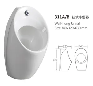 High quality cheap price ceramic urine pan pulp urinal with sensor