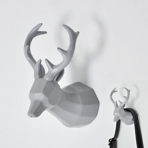 Gancho decorativo de plástico con forma de búho naranja para prendas de vestir - Product Image 5