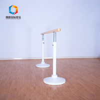 Stations horizontales professionnelles de danse, vente en gros, matériel de fabrication japonaise, en bois massif, entraînement fixe