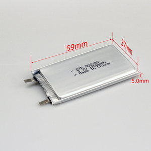 DTP Yüksek kaliteli polimer li-ion pil <span class=keywords><strong>503759</strong></span> 3.7 v 1200 mah <span class=keywords><strong>lipo</strong></span> pil - Product Image 3