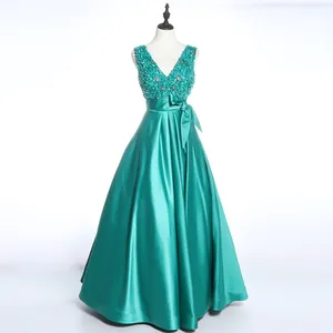 Appliqued Long Prom New Sexy Women Dress 2019 Prom Gown Evening Dresses