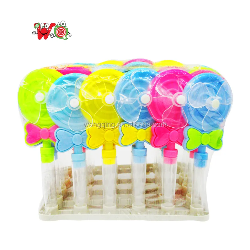 new pressed candy sweet lollipop shaped toy fan for kids