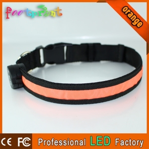 elektronische geführt glow in <span class=keywords><strong>the</strong></span> dark hundehalsband - Product Image 3
