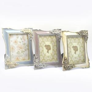 Cổ Điển Vàng Antique Bạc <span class=keywords><strong>Polyresin</strong></span> Khung Ảnh Cho Trang Trí Nội Thất - Product Image 4