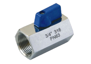 <span class=keywords><strong>Mini</strong></span> vanne à bille à filetage femelle et masculin, à port modifié, en acier inoxydable - Product Image 3