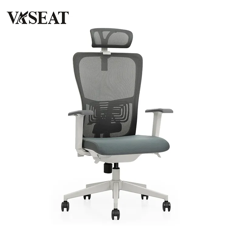 Comfortabele Moderne Designer Draaibare Fauteuil Ergonomische Kantoorcomputerstoel Met Hoogwaardig Mesh Metalen Materiaal China