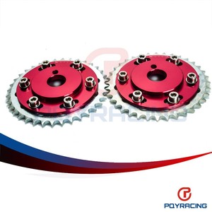 NEGOZIO di PQY-SCIVOLO CAM GEAR <span class=keywords><strong>PULLEY</strong></span> per niss *** 200SX 240SX S13 S14 S15 SILVIA SR20 SR20DET ROSSO PQY6534R - Product Image 1