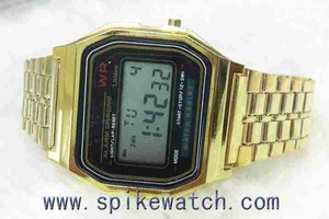 Reloj digital dorado de China, certificado CE & ROHS - Product Image 2
