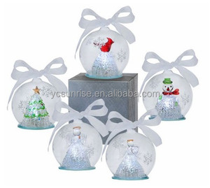 Nouveau cadeau de boule du verre LED de Noël de conception - Product Image 1