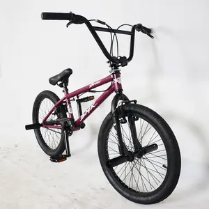 China fornecedor 20 polegadas hi-ten aço quadro u freio 360 graus bmx bicicleta freestestilo