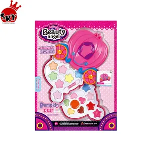 핫 세일 온 아이는 메이 컵 Set Toy Ultimate Toy Make Up Set Best Gift 대 한 Girls Original 호박 차