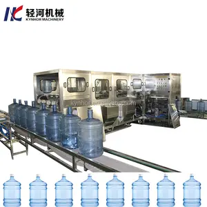 5 Gallon Bottle inside outside Washing Filling Capping Machine/19L water bottle filling line With Long-term Service