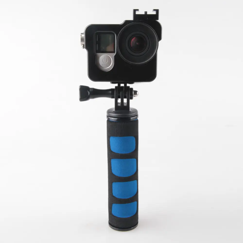 SLR Camera Accessories Blue Sponge Handheld Stabilizer Grip LED Flash Lights handle Stand For Nokin/ Canon / Camera