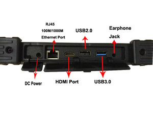 Dropproof à <span class=keywords><strong>prova</strong></span> d'água à <span class=keywords><strong>prova</strong></span> d'água PC de painel de toque de 10 polegadas com porta Ethernet RJ45 embutido painel de tela de - Product Image 4