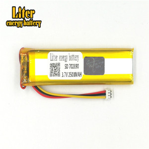 Plugue 1.5-<strong>3</strong> F&aacute;brica factory high quality lithium polymer battery <strong>3</strong>.7 V 702890 2800 mAh Li-ion rechargeable LiPo battery - Product Image 2
