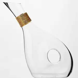 Raymond products clear lead free crystal large wine glass decanter,glass free promotional