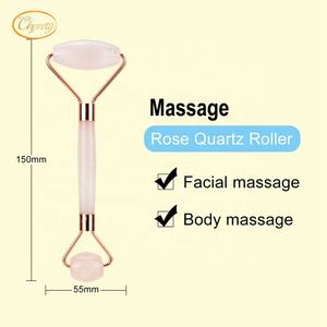 Profession elle Großhandel Gesichts <span class=keywords><strong>massage</strong></span> gerät für Gesicht Rosenquarz Jade Stein Gesichts walze - Product Image 2